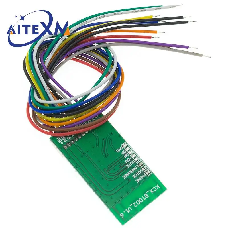 AITEXM KCX_BT002 Módulo de placa receptora de Audio Bluetooth sin pérdidas 4,2 placa IC de Audio inalámbrica módulo MP3 decodificación MP3 - imagen 4