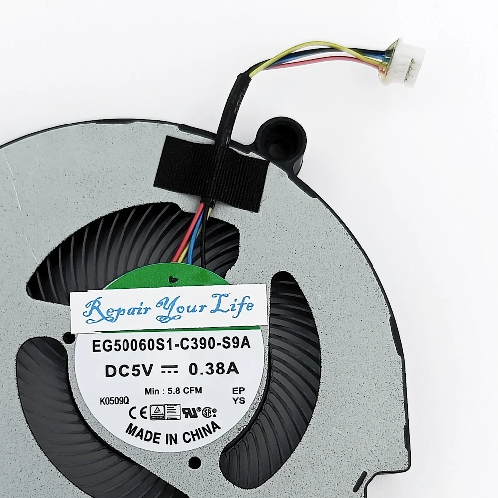 Ventiladores de refrigeración para estación de acoplamiento Dell Thunderbolt, enfriador 0C96VF, WD19TB/DC EG50060S1-C390-S9A, DFS200005940T, FL8X, DC28000NZF0/NZS0 - imagen 5