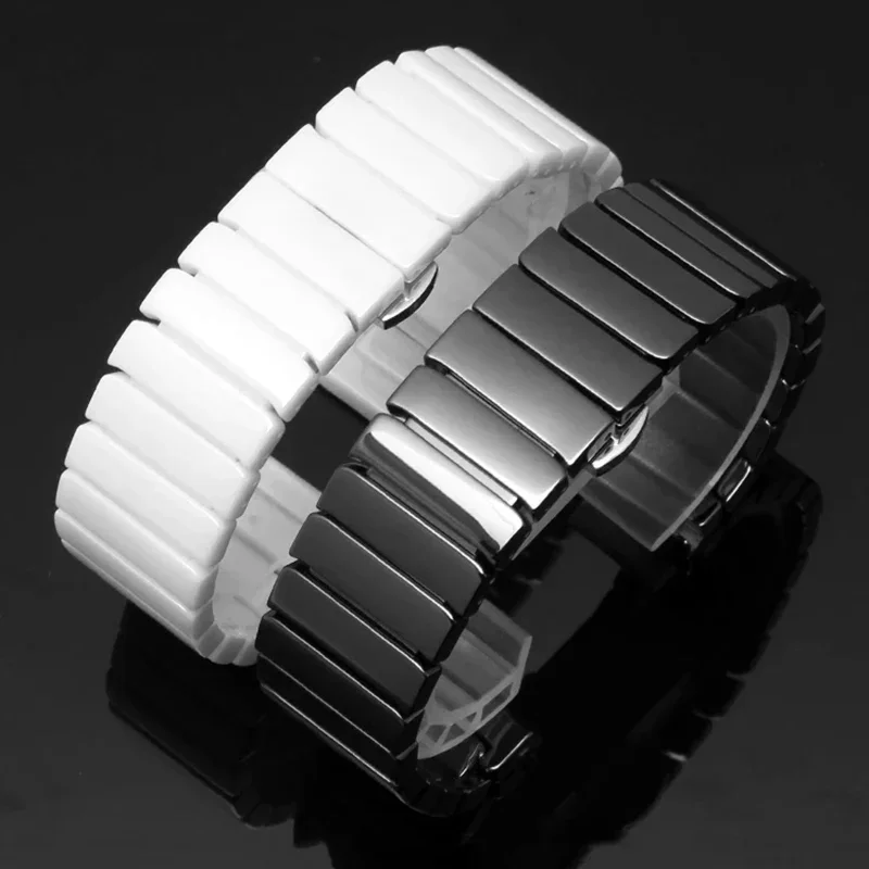 Correa de reloj de cerámica de 22mm para KOSPET TANK T2 T3 M2 M3, pulsera con hebilla de mariposa para TANK T3 M3 Ultra Correa - imagen 5
