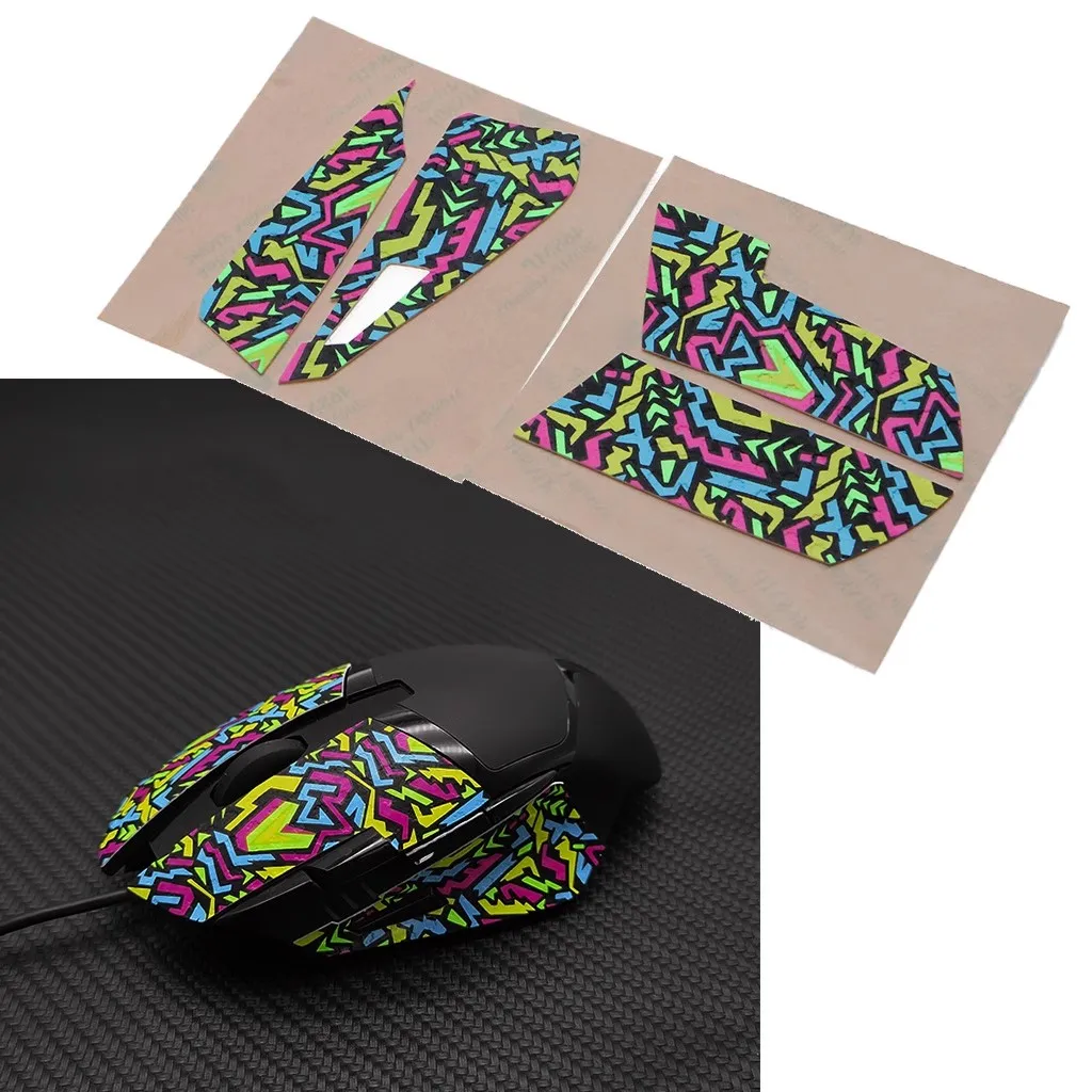 Cinta de agarre antideslizante para ratón de juegos Hotline Original para Logitech G402 G403 G603 G703, cinta antisudor para ratones profesionales, piel de pérdida - imagen 2