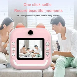 Cámara digital infantil con impresora térmica y vídeo