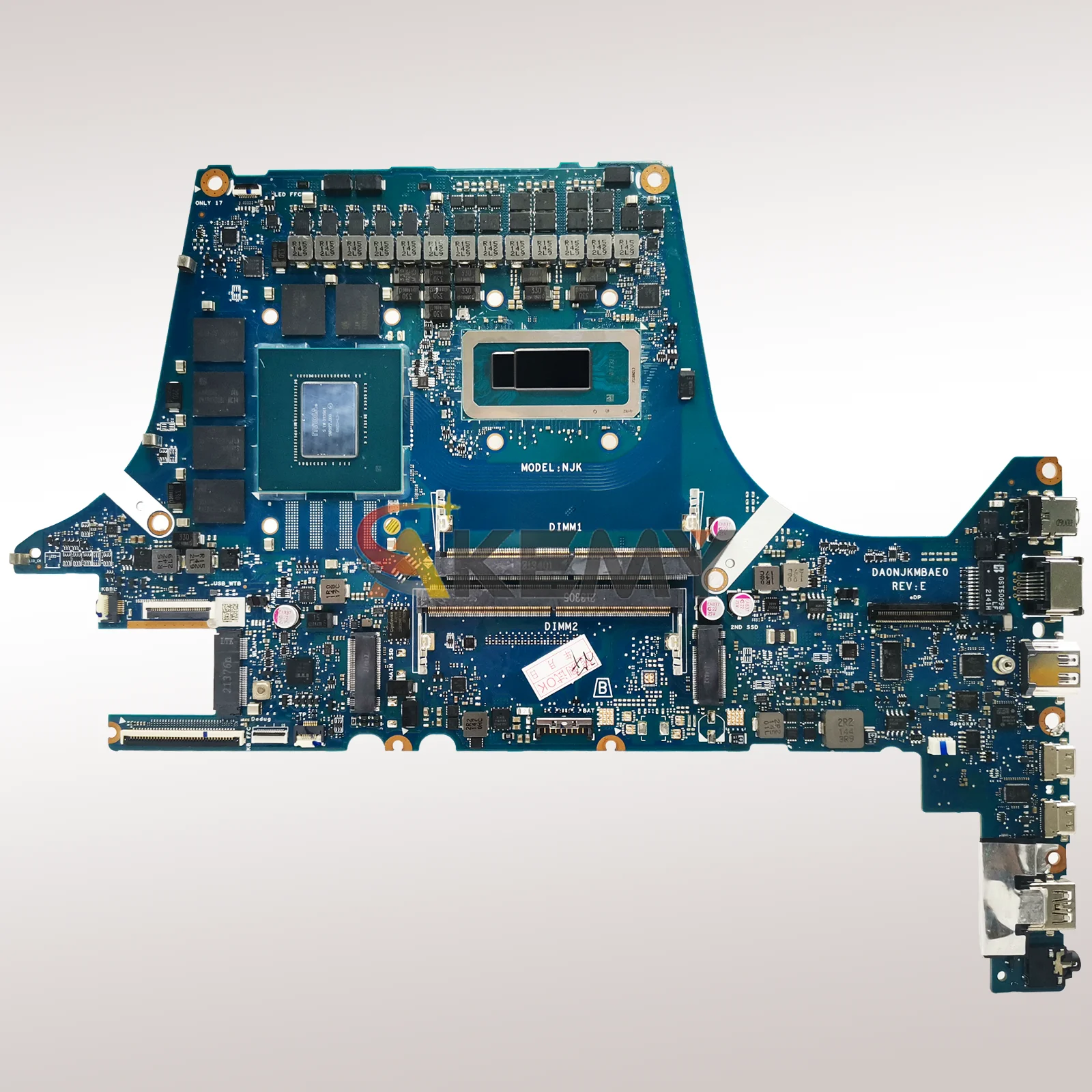Placa base para ordenador portátil DA0NJKMBAE0 para ASUS TUF Gaming FX507ZS FX507Z FX507ZW FX507ZV FX507ZR FX507ZM con 12. a generación i5 i7 i9 - imagen 3