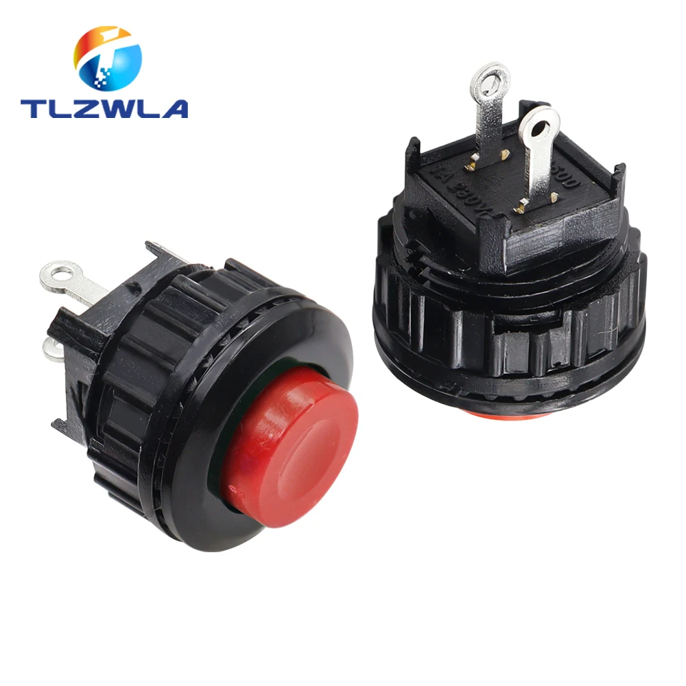 Interruptor de botón de Reinicio automático desbloqueado, piezas de 10 DS-500, normalmente abierto y pulsado, 14mm, DS-501 - imagen 4