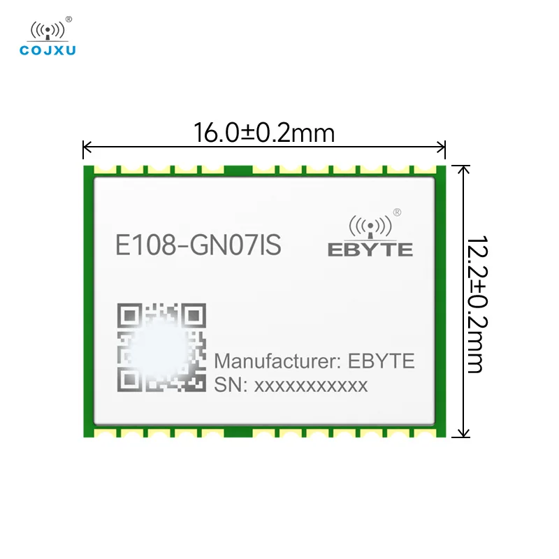 Módulo de posicionamiento GNSS Navegación inercial de doble frecuencia COJXU E108-GN07IS GPS multimodo BDS GLONASS GALILEO QZSS SBAS - imagen 3