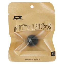 IceManCooler Conector Tubería Rígida 14 mm Latón Refrigeración Líquida