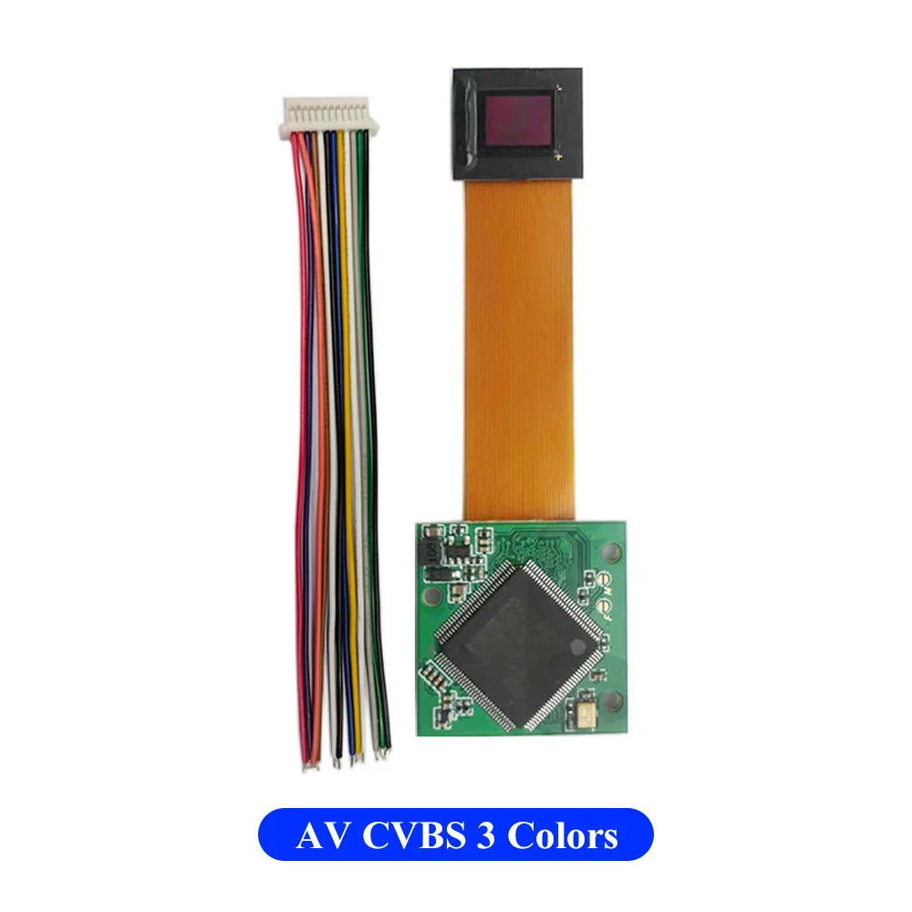 Visor de pantalla OLED de 0,39 pulgadas, módulo de micropantalla Monocular EVF de 1024x768 para imagen térmica, visión nocturna, entrada HDMI AV VGA - imagen 4