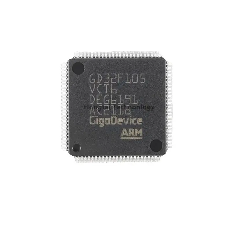 Nuevo microcontrolador Original GD32F105VCT6 LQFP-100 ARM Cortex-M3 de 32 bits-Chip MCU