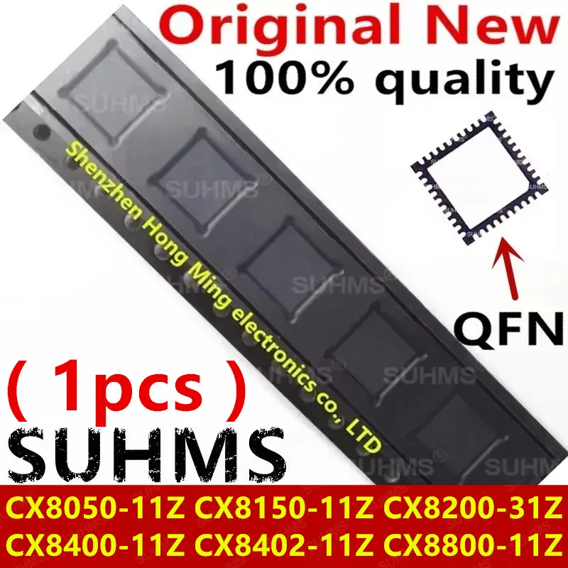 (1 pieza) 100% nuevo CX8050-11Z CX8150-11Z CX8200-31Z CX8400-11Z CX8402-11Z CX8800-11Z CX8050 CX8150 CX8200 CX8400 CX8402 CX8800 QFN