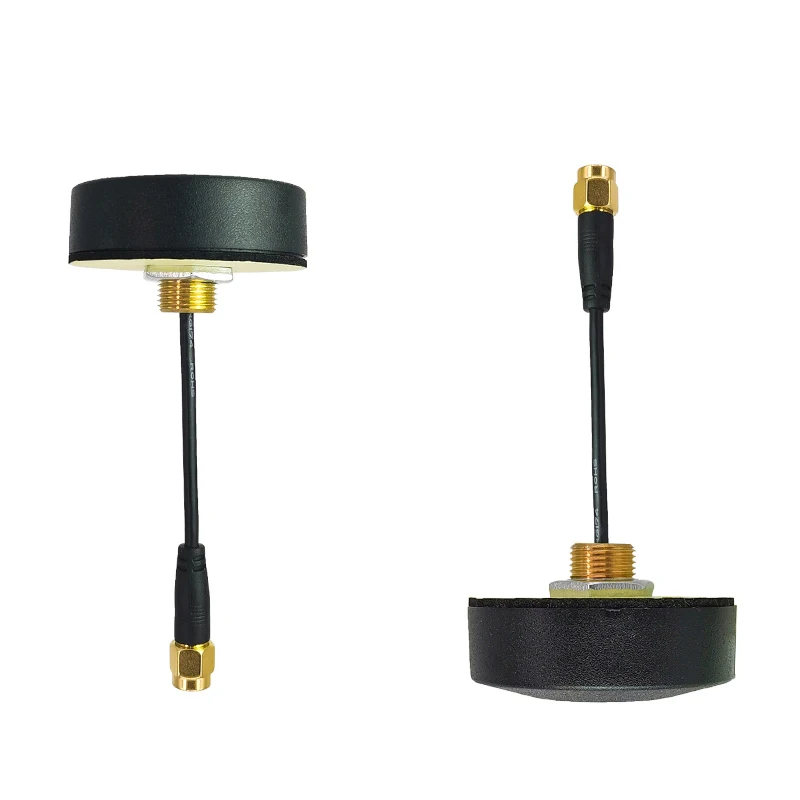 Antena impermeable blanca 2,4G/WiFi/Bluetooth 4G/GSM/GPRS antena de gabinete amplificador de señal de largo alcance para exteriores SMA macho 1m - imagen 5