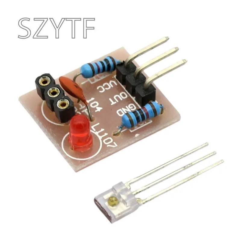 Módulo de detección de Sensor receptor láser, tubo no modulador para Arduino, 5V - imagen 3