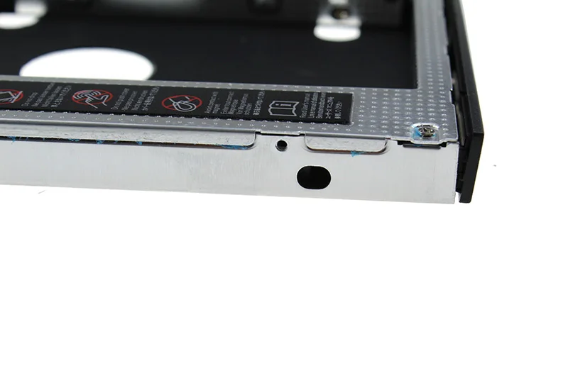 2025 aluminio SATA 3,0 2. ° HDD Caddy carcasa para portátil 9,5mm 2,5 "2TB SSD caja disco duro portátil CD/DVD-ROM deflector de bahía óptica - imagen 3