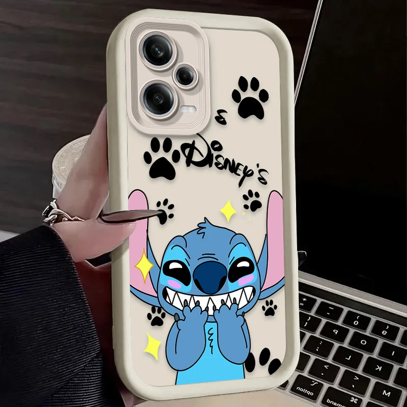 Funda de Ángel de punto bonito de Disney para Xiaomi Redmi Note 13 14 12 11 Pro Plus 5G 14S 12S 11S 10S 10 9 Redmi 14C 13C 12C 12 4G - imagen 5