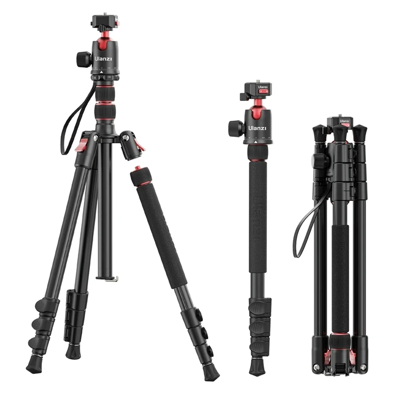 Ulanzi-trípode de liberación rápida TT31 garra, 2 en 1, monopié con cabeza panorámica de 360 °, patas reversibles de 180 ° para cámara DSLR - imagen 2