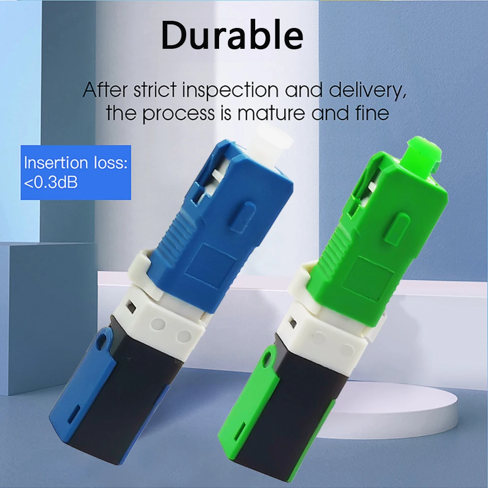 ESC250D FTTH SC UPC conector rápido de fibra óptica SC FTTH conector rápido de fibra óptica incorporado ESC250P - imagen 5