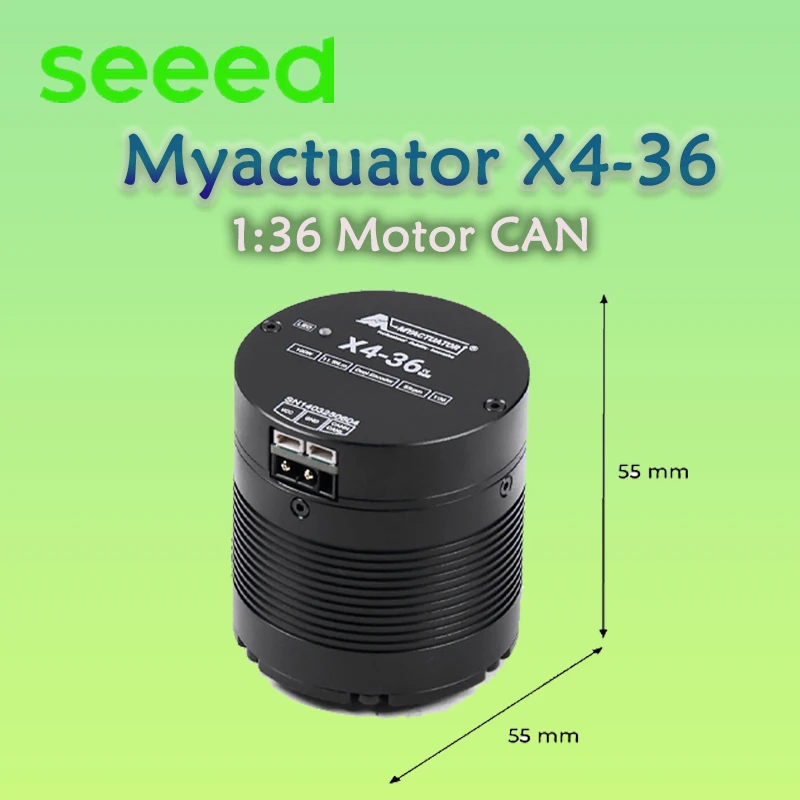 Myactuator CAN Motor X4-36 1:36 / X4-10 1:12.6 Control de interfaz Ideal para vehículos de robots, aplicaciones de robótica, robots humanoides - imagen 2