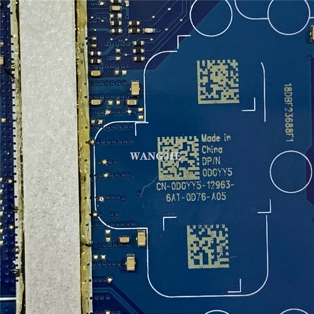 Placa base para ordenador portátil AAZ60 LA-C461P para DELL Latitude E7470 con CPU i5-6300U 0DGYY5 CN-0DGYY5 0VNKRJ CN-0VNKRJ I7-6600U DDR4 - imagen 5