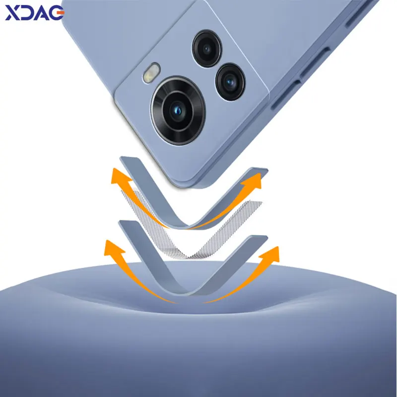 Funda trasera de silicona líquida cuadrada Original para Oneplus Ace Pro Racing 5G, funda de teléfono suave e impermeable One Plus AcePro AceRacing - imagen 4