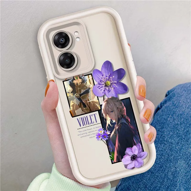 Violet Evergarden para OPPO A96 A58 A74 A78 A72 A53 A54S A94 A54 A16 A52 A57 A98 A76 funda de teléfono con escalera ocular - imagen 4