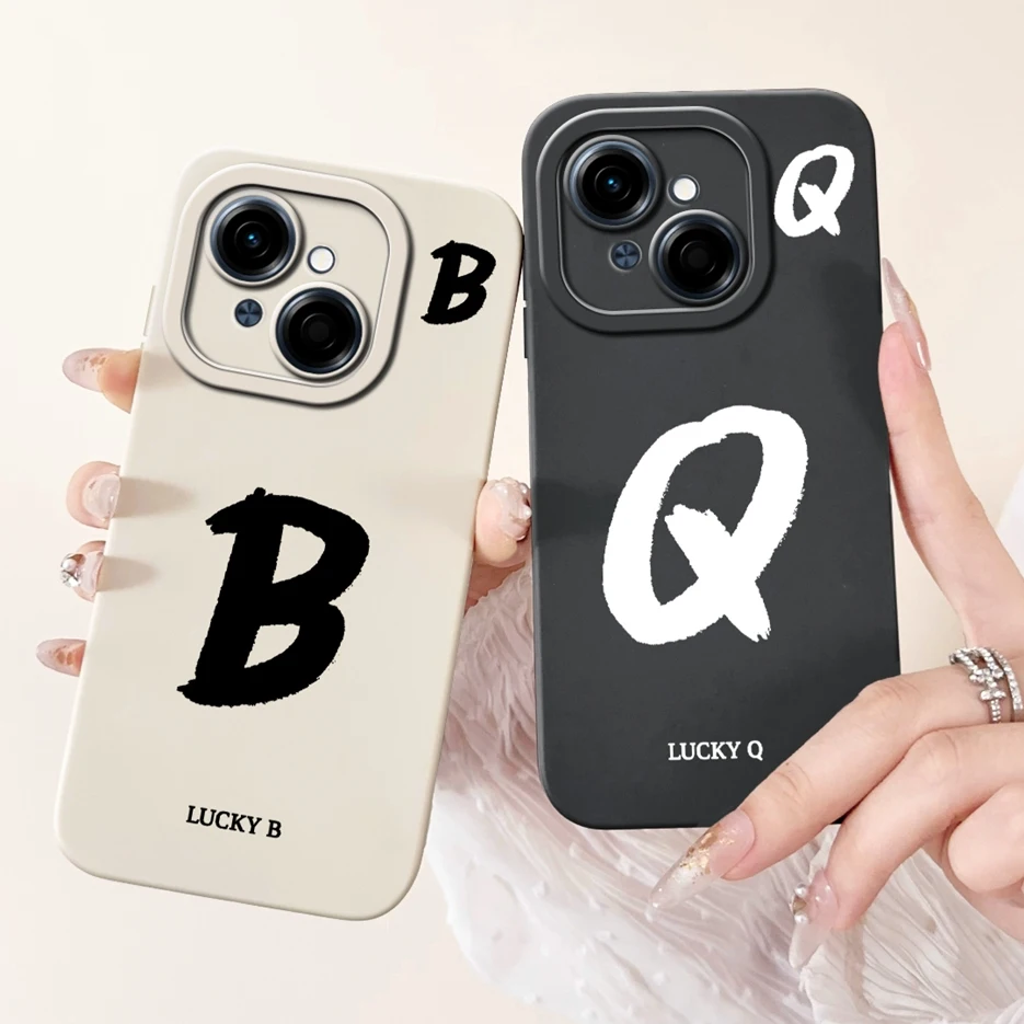 Para Tecno Spark Go 1 1S funda KL4h lindas letras de la suerte funda de teléfono a prueba de golpes para Tecno Pop 9 4G SparkGo1 S Fundas suaves Coque