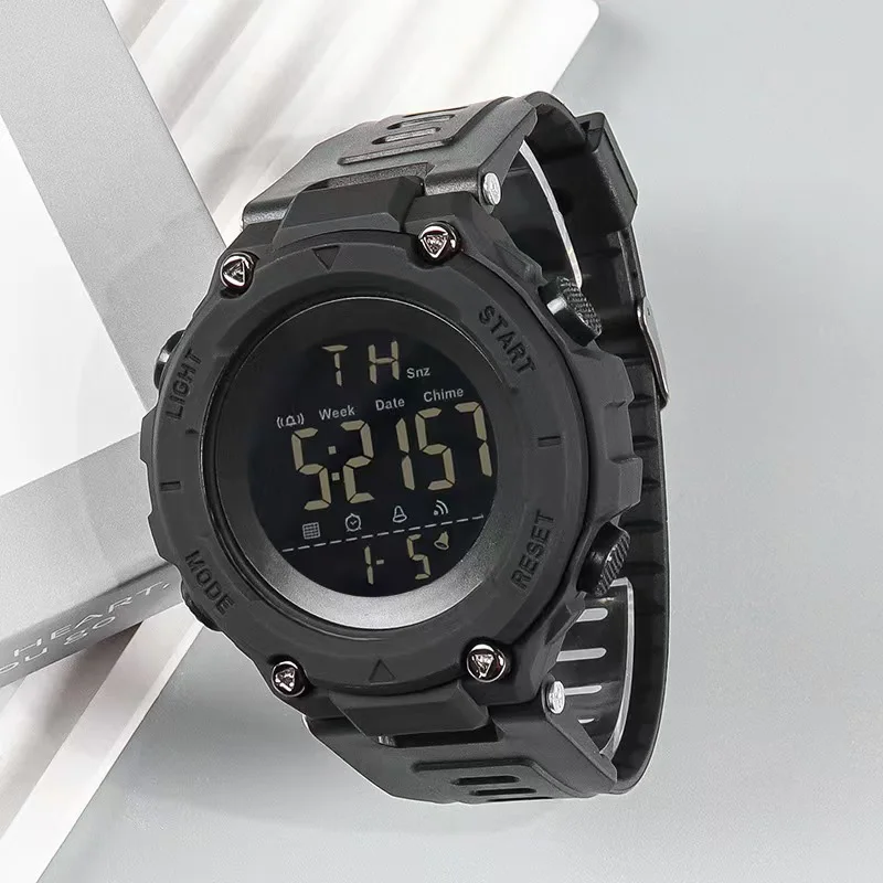 Reloj deportivo Digital para hombre, relojes deportivos luminosos resistentes al agua para hombre, reloj despertador, relojes electrónicos militares para niños y estudiantes ﻿