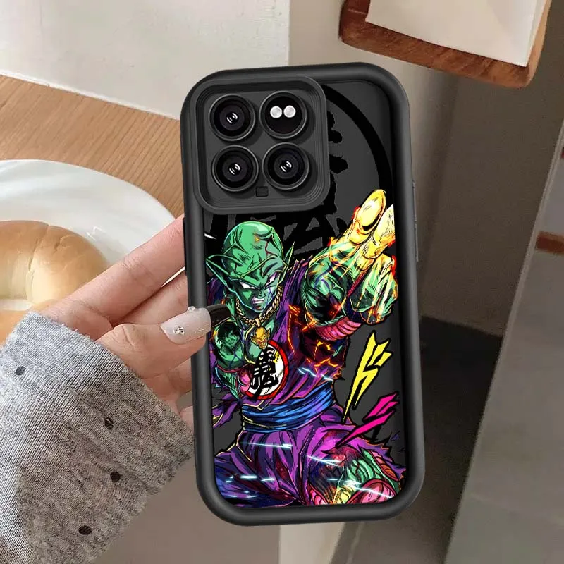 Funda artística d-dragon Ball Cool Saiyan para Xiaomi Mi 17 15 14 13 12 14T 13T Pro Max Lite, funda de teléfono con escalera ocular - imagen 3
