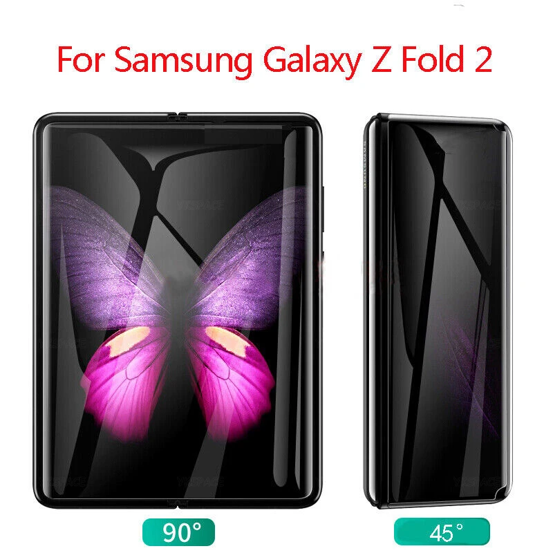Película de hidrogel de privacidad interior externa para Samsung Galaxy Z Fold 2 3 4 5 6 SE 7 W25 W24 W23 Protector de pantalla suave antiespía - imagen 5