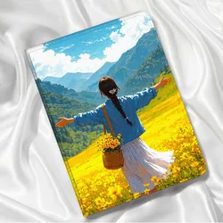 Funda para tableta con hermoso paisaje y flores para Xiaomi Redmi Mi Pad 4 5 6 6s 7 7s SE Pro 2 11 Plus Max 12,4 11,2 12,5 8,7 pulgadas