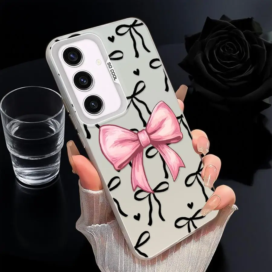 Funda bonita con pajarita para Xiaomi Poco X3 Pro F3 GT X5 X3 NFC C51 C50 F4, funda trasera para teléfono - imagen 4