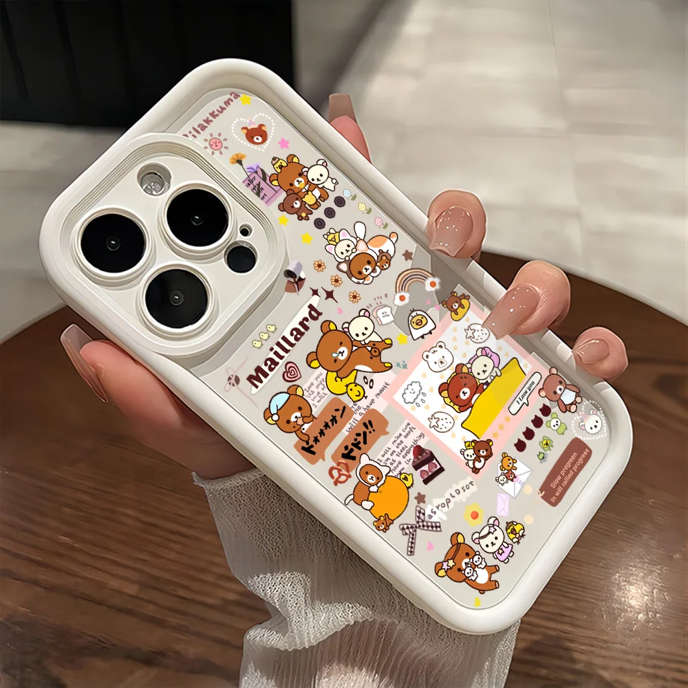 Preciosa r-ilakkumas nueva funda de teléfono para Samsung Galaxy A17 A07 A06 A26 A16 A35 A55 A25 A15 A54 A34 A36 A24 4G 5G funda trasera suave - imagen 3