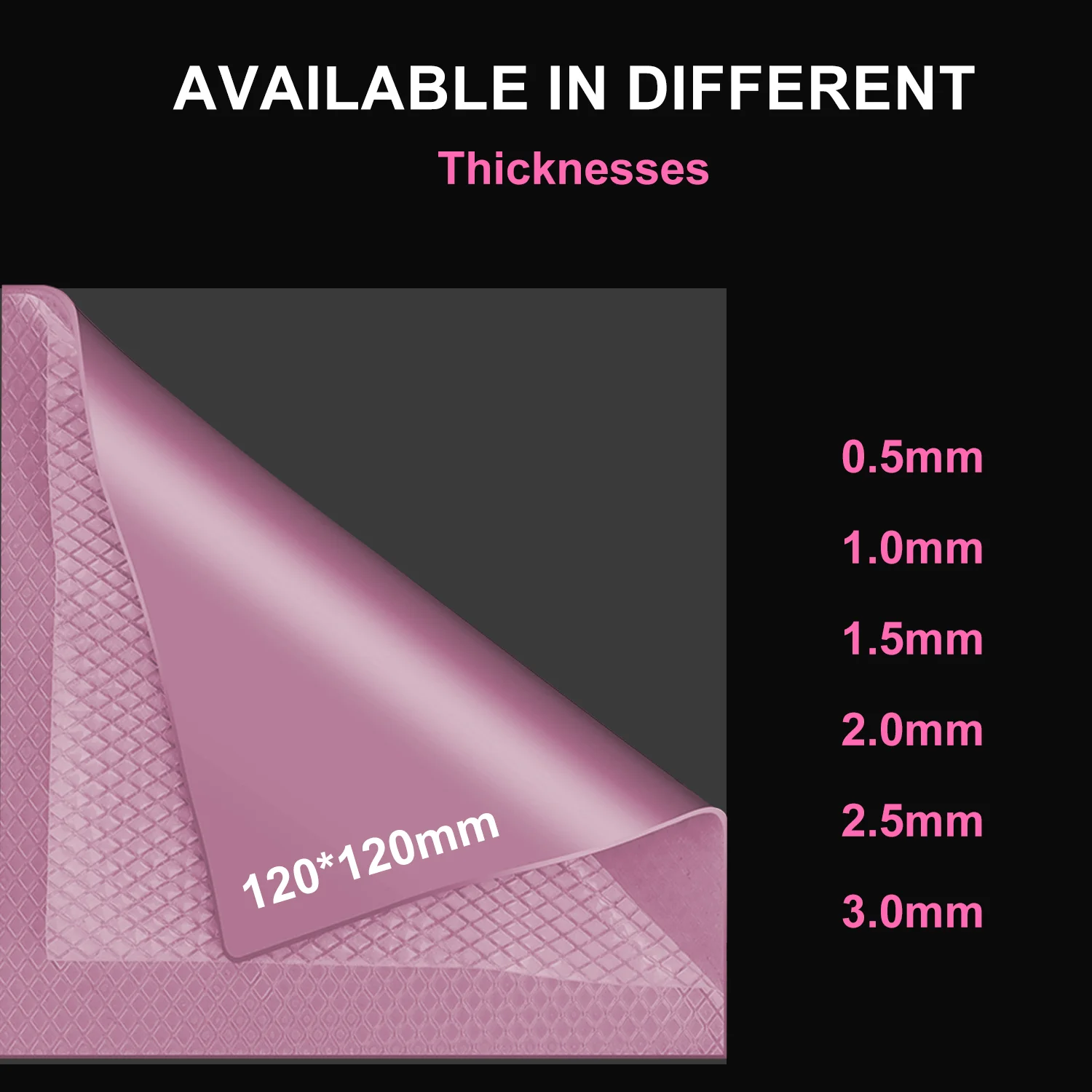 Almohadilla térmica Maxtor 16,8 W/mk disipación de calor almohadilla de silicona CPU/GPU tarjeta gráfica refrigeración por agua almohadilla térmica placa base - imagen 5