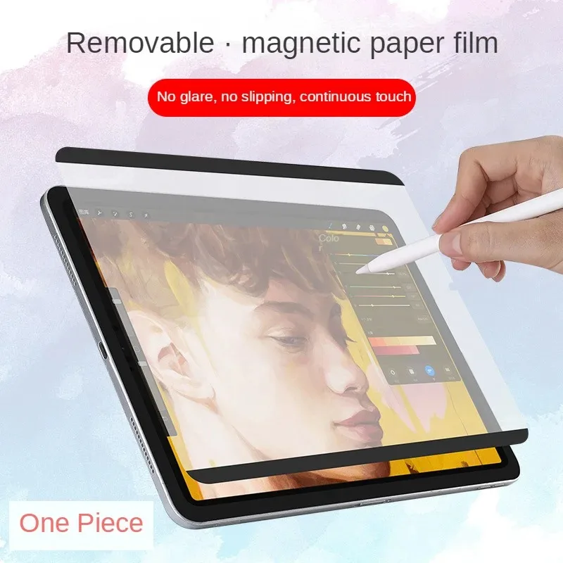 Protector de pantalla de papel para iPad Air 5 2022 Pro 11 2021 8th 7th 9th 10th 5th 6th 9,7 2018 Air2 10,5 atracción magnética extraíble - imagen 2