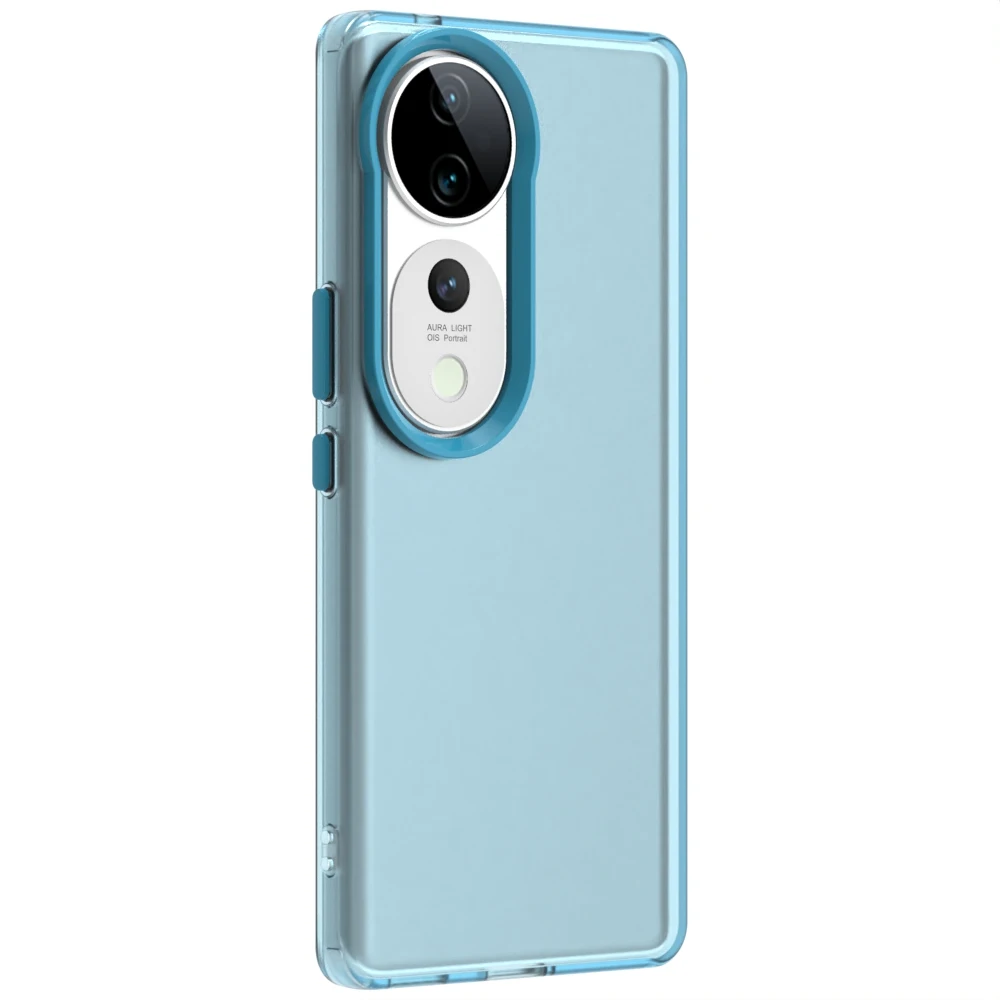 Funda transparente esmerilada para VIVO V40, funda de silicona mate Simple de TPU, funda protectora para VIVO V40 Pro, funda para teléfono VIVO V40 - imagen 5