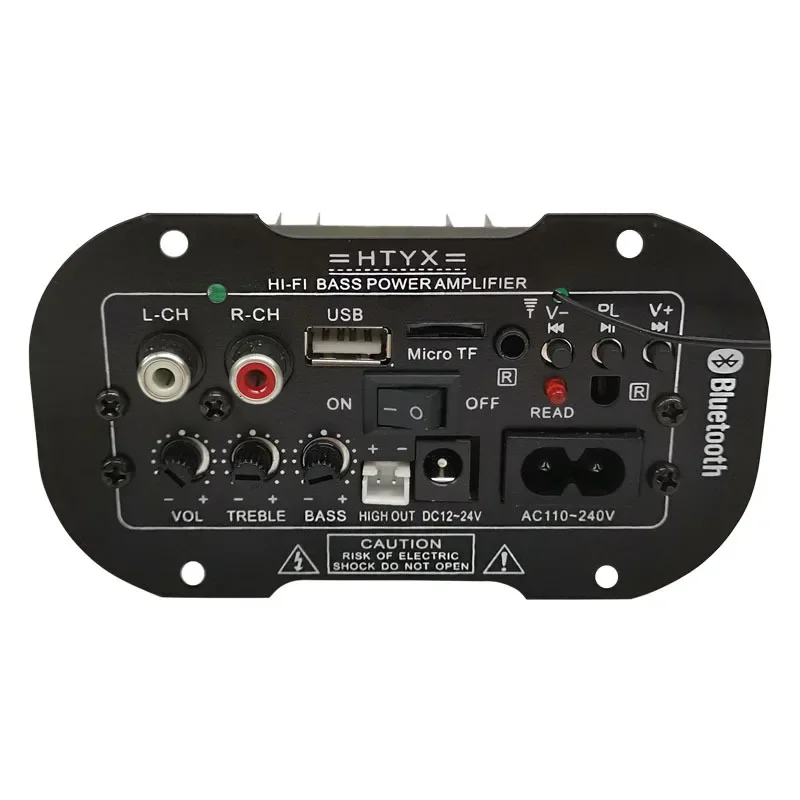 Amplificador Audio Bluetooth 30W – DAC, FM y USB para Coche y Casa - imagen 3