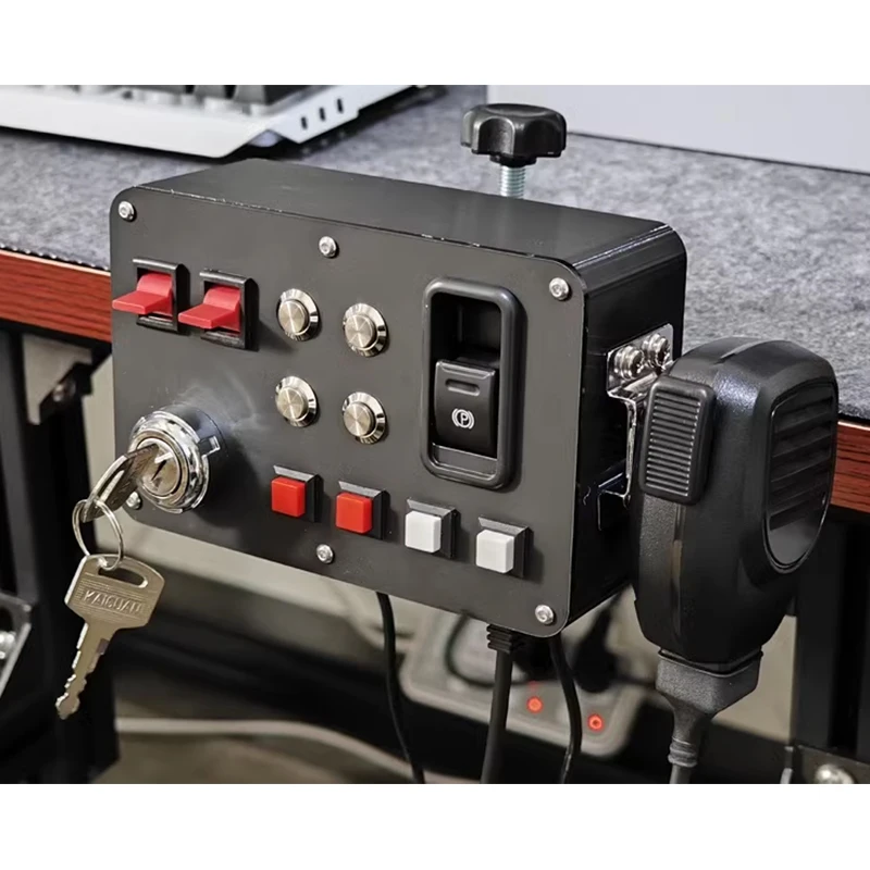 Euro Truck Simulator 2 Horizon Dust Game Panel Gamepad, soporte para PC para juegos de simulador de coche y camión, versión con micrófono