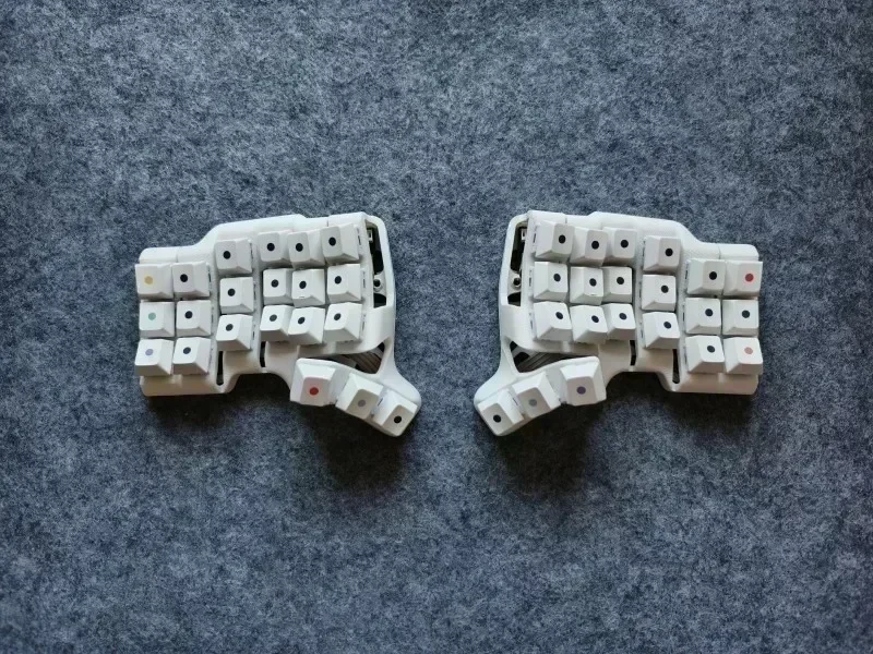 Kit de teclado dividido TBK-Skeletyl, modo único personalizado, 3X5/3X6/4x6, intercambio en caliente, con cable, teclas QMK /VIA, teclado mecánico dividido, regalo de juego - imagen 5