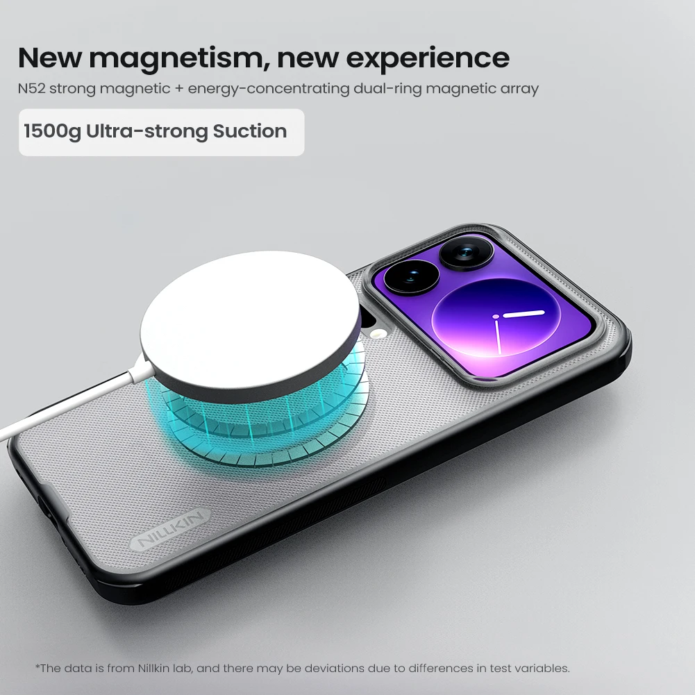 Para Xiaomi 17 Pro Max funda NILLKIN funda ajustada magnética súper esmerilada escudo mate cubierta de PC para Xiaomi 17 Pro Max