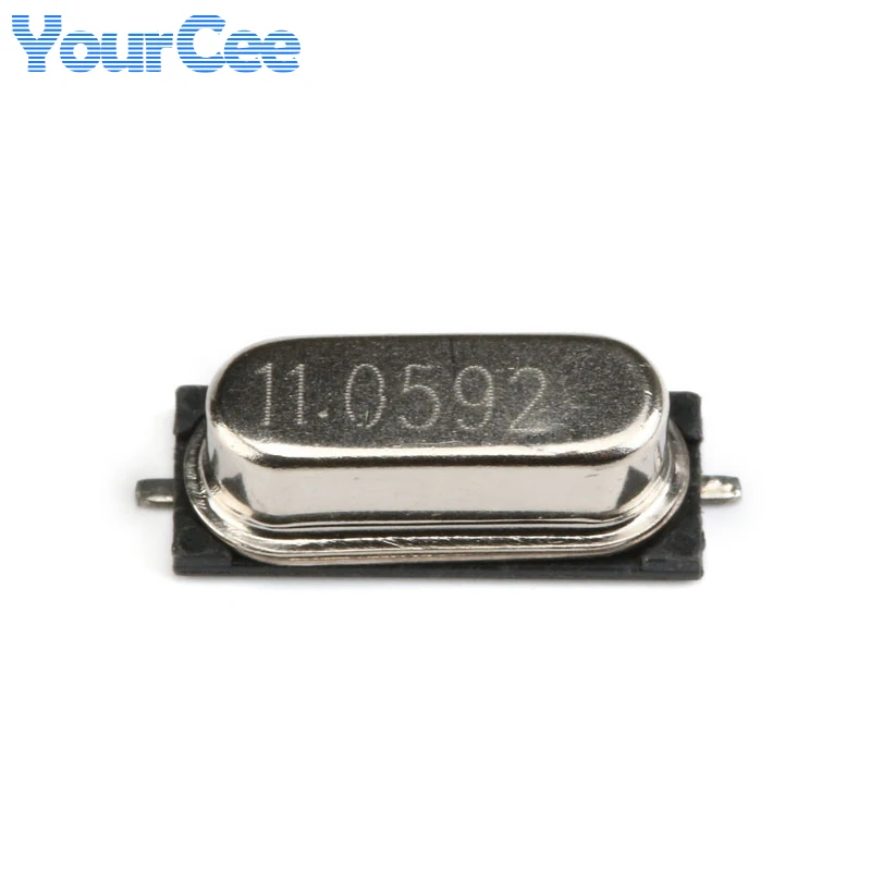 10 Uds SMD 49SMD tipo 11,0592MHz cristal pasivo 20PF ±20PPM 11,0592M - imagen 3