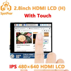 Raspberry Pi Pantalla Táctil HDMI IPS – Conexión Directa