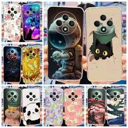 Funda OPPO Reno 12F 4G / 12 FS – Silicona con Gato Espacial