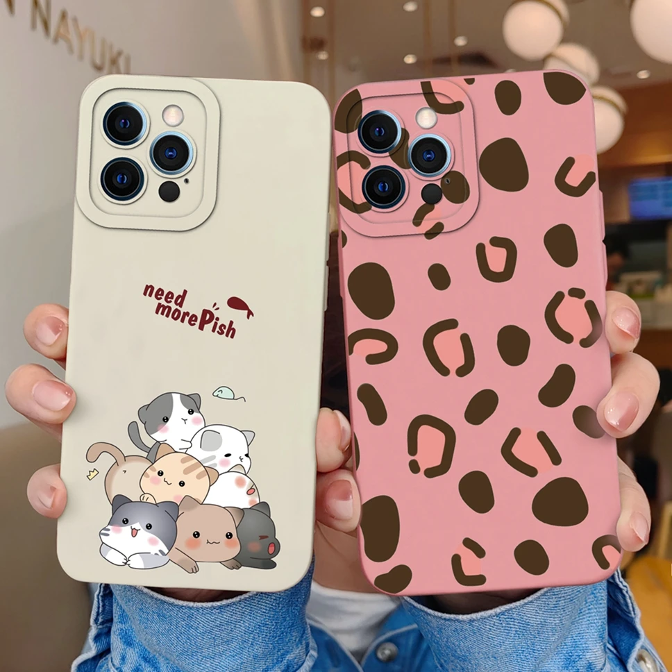 Funda de teléfono para Apple iPhone 12 Pro 12ProMax, cubierta creativa de silicona líquida, cobertura completa, parachoques a prueba de golpes para iPhone 12 Pro Max - imagen 2