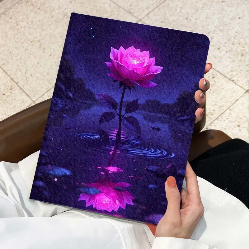 Hermosa funda de arte rosa para Huawei Honor Tab Magic Pad GT 6 X9 X8A X8 V8 V7 9 8 2 3 13,3 10 Pro pulgadas funda para tableta - imagen 4