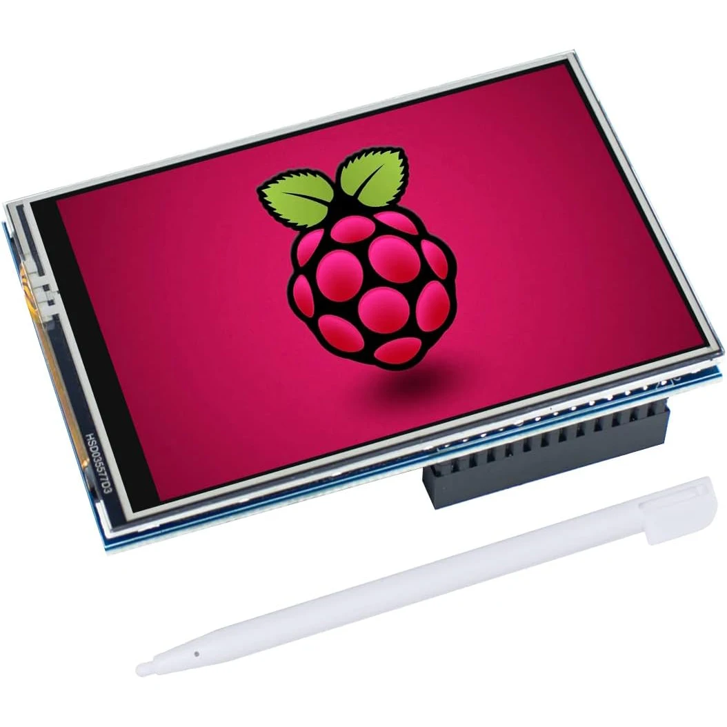 Módulo de pantalla Raspberry Pi de 3,5 pulgadas Pantalla táctil de 3,5 pulgadas Pantalla táctil TFT de 320 × 480 con lápiz táctil para Raspberry Pi A,