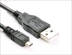 Cable USB UC-E6 de datos para cámaras Nikon Coolpix Fuji