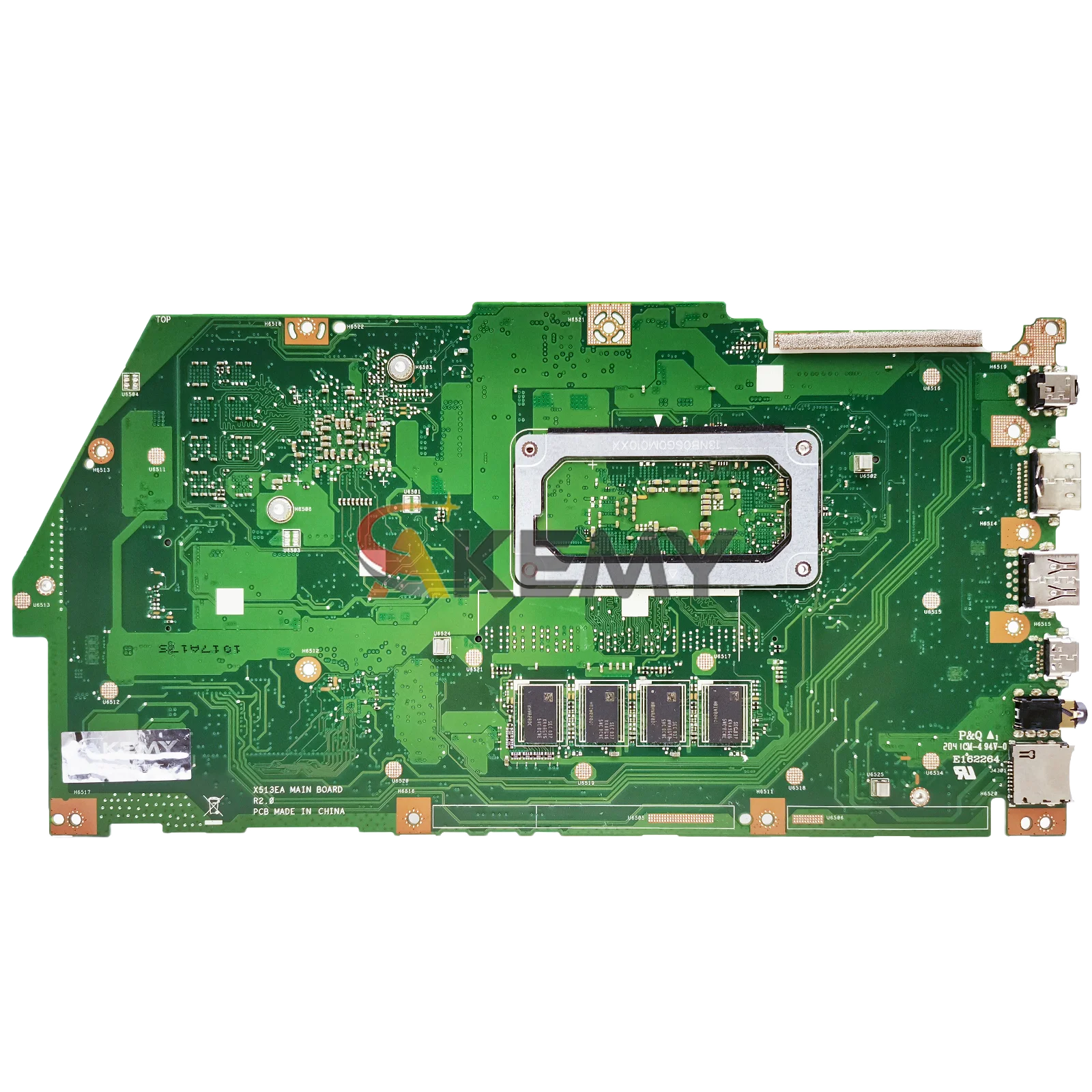 Placa base para ordenador portátil X513EP para ASUS VivoBook X513E v5050e v5100e X513EQ X513EP placa base para portátil con CPU R3 R5 R7 100% pruebas OK - imagen 2