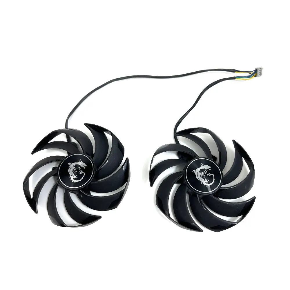 PLD09210B12HH RX 6800 XT Gaming X Trio GPU FAN, para MSI RX 6800, RX 6800 XT, RX 6900 XT Gaming X Trio Graphics card cooling fan - imagen 5