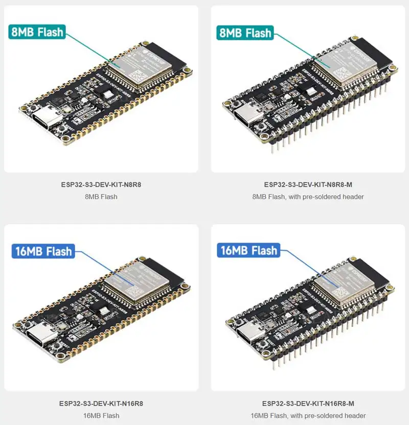 Placa de desarrollo ESP32 S3 Dual-Core integrada CH343 CH334 ESP32-S3-WROOM-1-N8R8 WiFi/Bluetooth 8MB PSRAM opciones 8MB y 16MB Flash - imagen 4