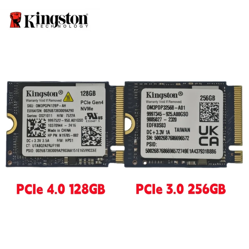 Kingston OM3 128GB PCIe 4.0 y OM3 256GB PCIe 3.0 Gaming M.2 2230 NVMe SSD interno - Compatible con Stream Deck, computadora portátil y escritorio - imagen 2
