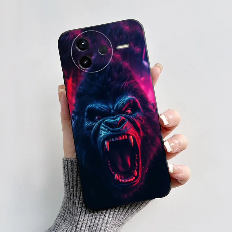 Para Poco F7 Ultra 5G Poco F7 Pro 5G carcasa Cool Black Wukong funda de teléfono de silicona suave para Redmi K80 K80 Pro 2025 contraportada - imagen 2