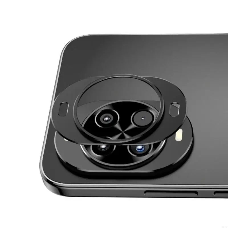 Cubierta lente teléfono ahuecada aleación aluminio durabilidad 462E, a prueba golpes con diseño calado - imagen 5