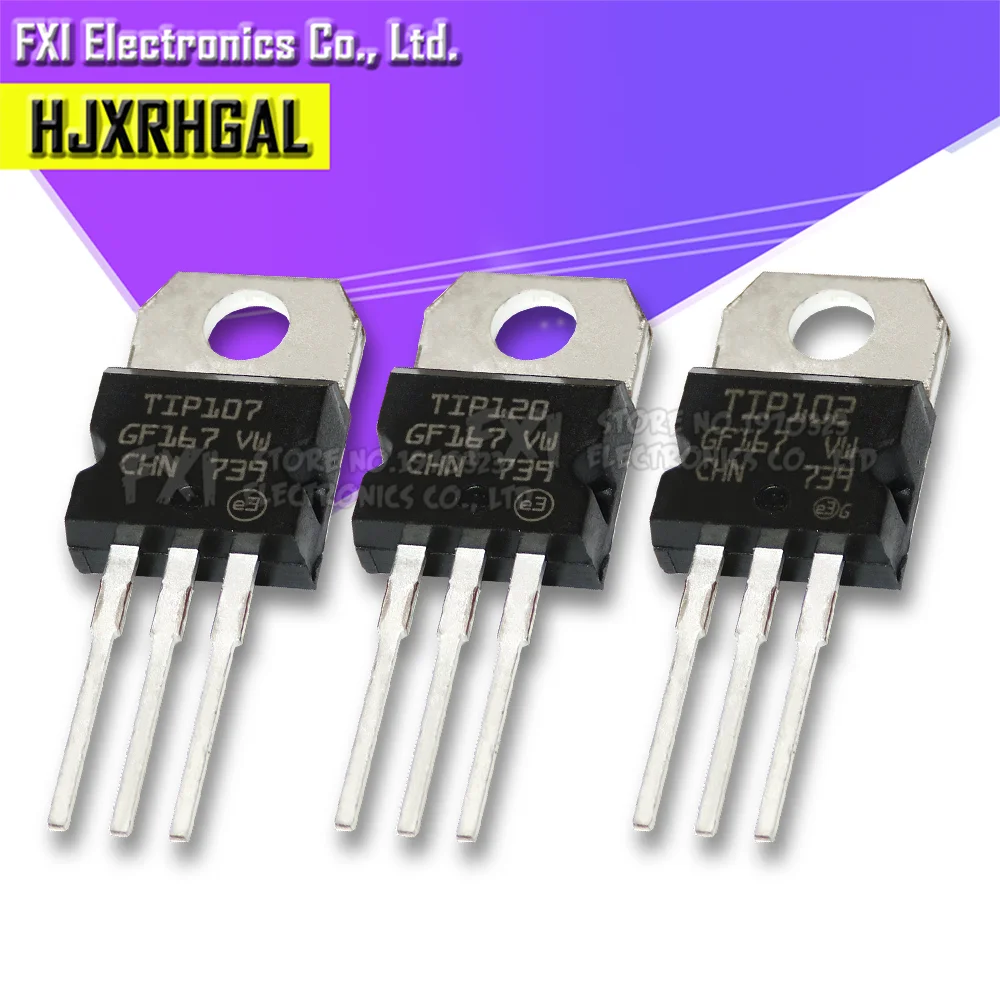 10 piezas TIP127 a 220 TIP102 TIP107 TIP110 TIP112 TIP120 TIP122 TIP125 TIP132 TIP137 TIP142T TIP147T TIP31C TIP32C TIP41C TIP42C TIP42C